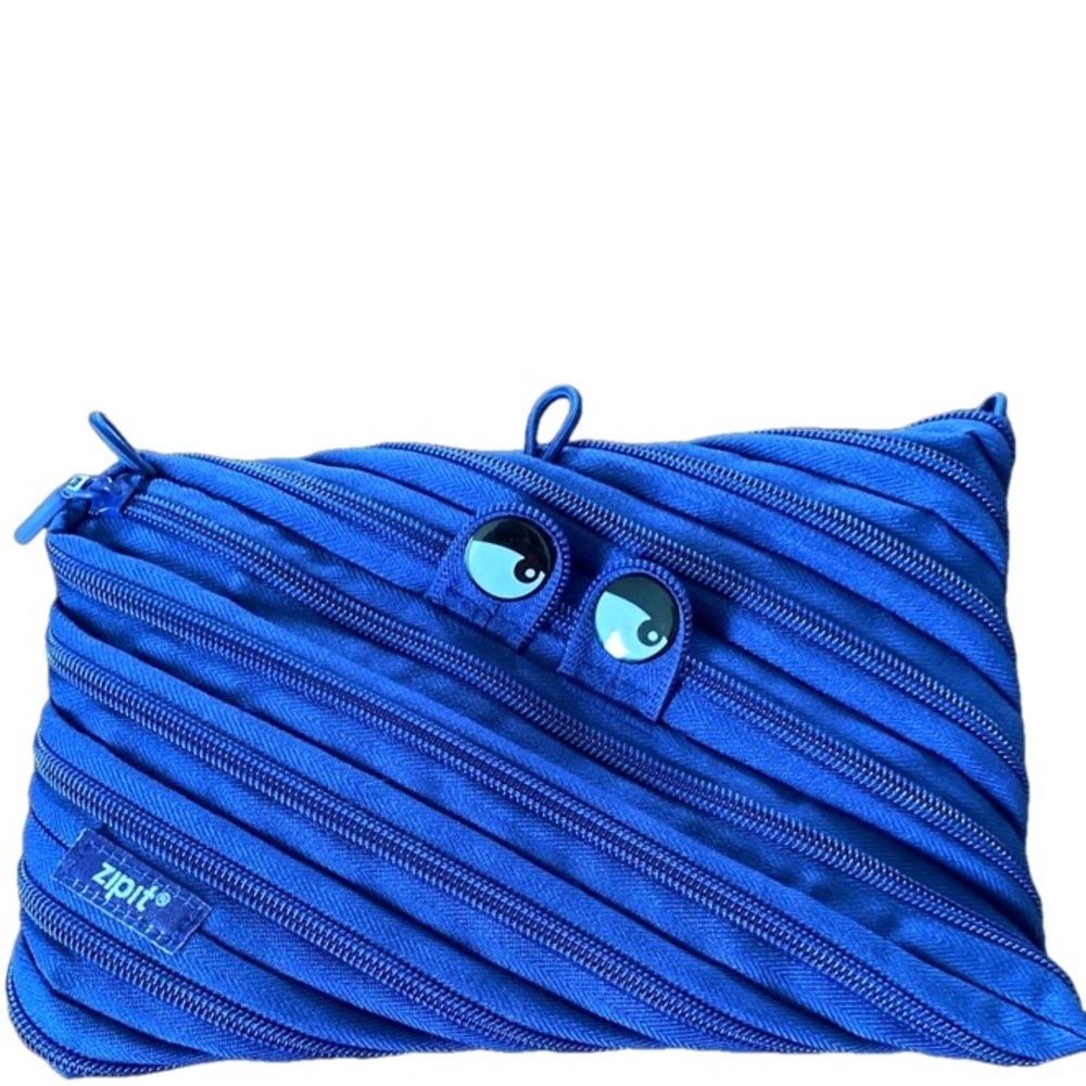 Zipit Pencil Pouch 3 Ring Binder Navy Kids OS